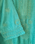Smistitched silk kurta