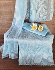 applique tissue silk