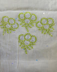 White Mal Chikankari