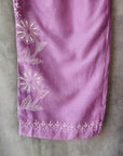 Orchid Chanderi co-ord set