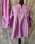 Orchid Chanderi co-ord set