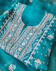 Chikamkari With Embellishment organza
