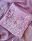 Chikamkari With Embellishment organza