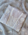 Chikamkari With Embellishment organza