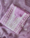 Chikamkari With Embellishment organza