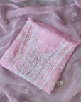 Chikamkari With Embellishment organza