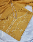 chikankari soft chanderi