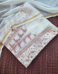 chikankari soft chanderi