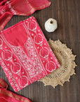 chikankari soft chanderi