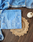 chikankari soft chanderi