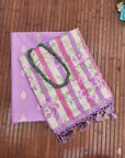 Chanderi with tissue
