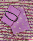Chanderi with tissue