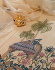 Golden Kota applique embroidery
