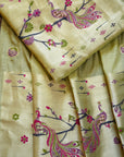 Patni jamdani Tissue suit