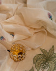 Golden Kota applique embroidery