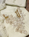 Embroidery zari suit