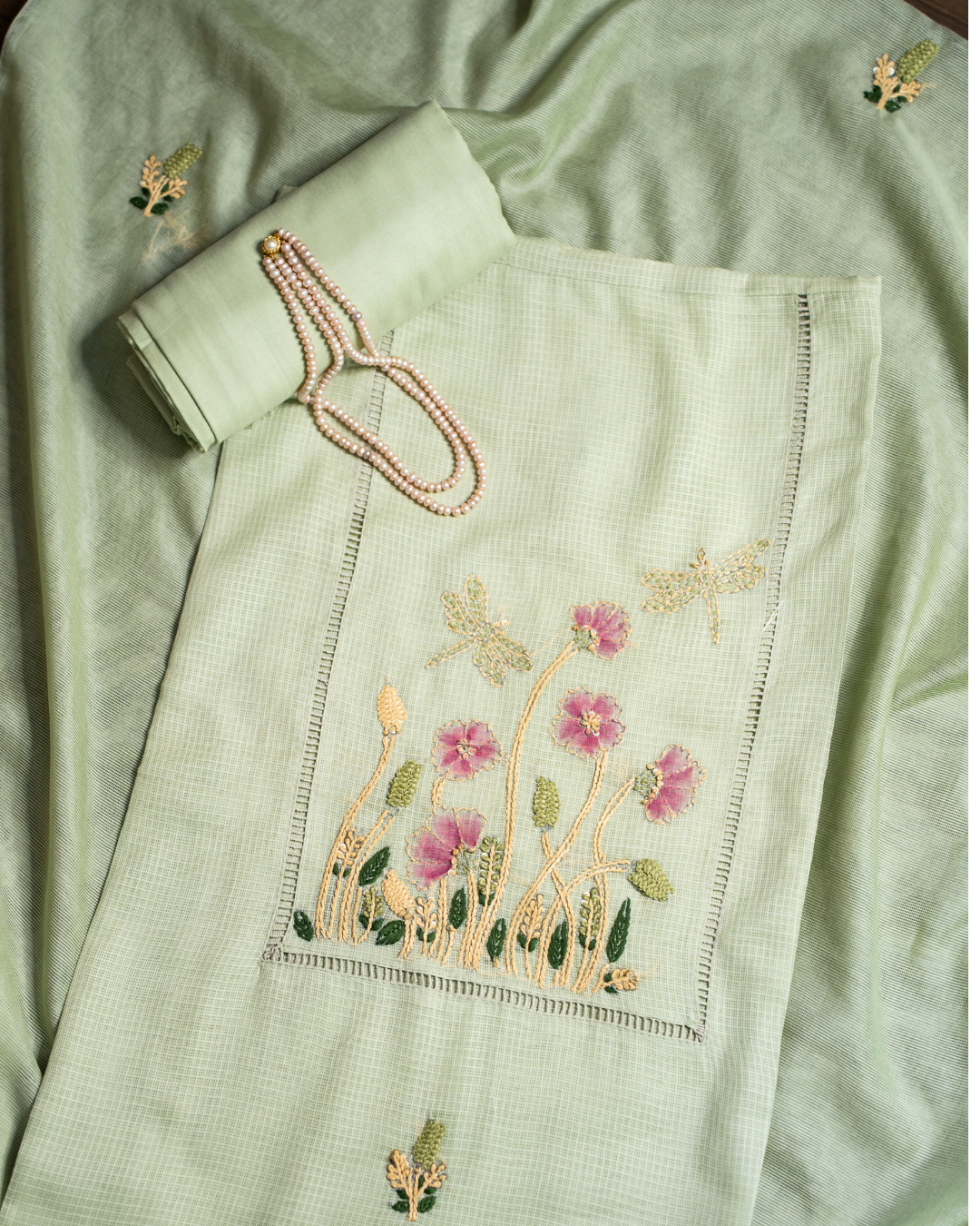 Kantha shadow suit