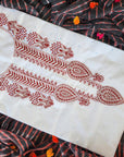 Chikankari Cotton white suit