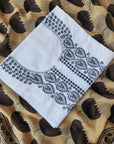 Chikankari Cotton white suit