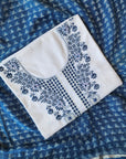 Chikankari Cotton white suit
