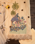 Kota dome applique embroidery