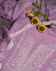 Chikankari With Embellishment on modal