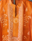 Smistitched silk kurta