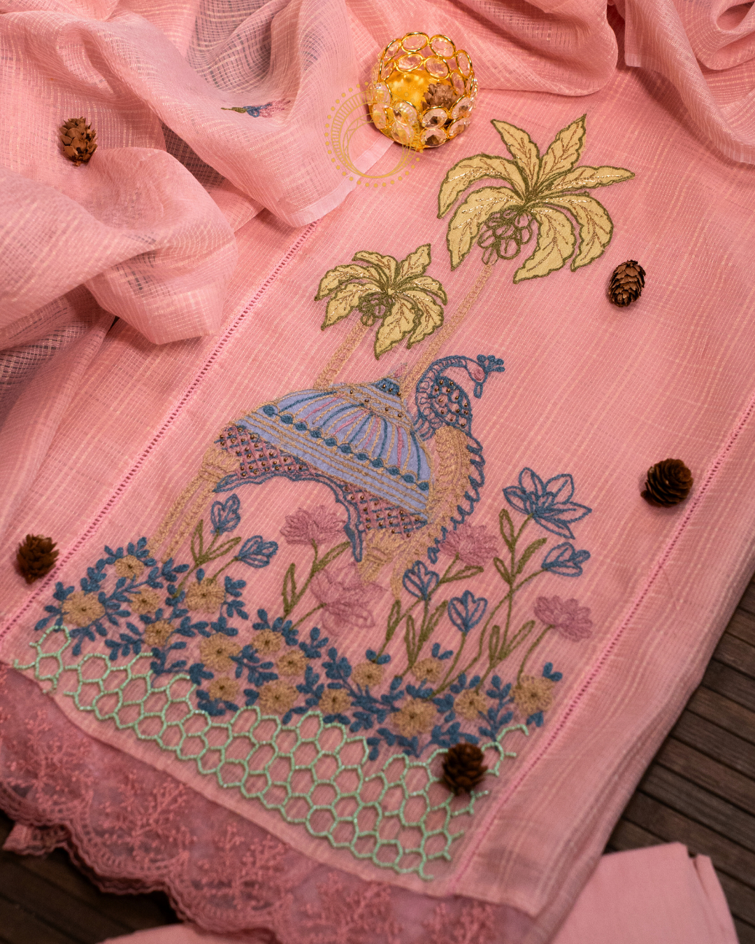 applique embroidery dress designs Latest trending dress designs with thread work and applique