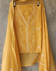 chikankari soft chanderi