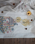 Golden Kota applique embroidery